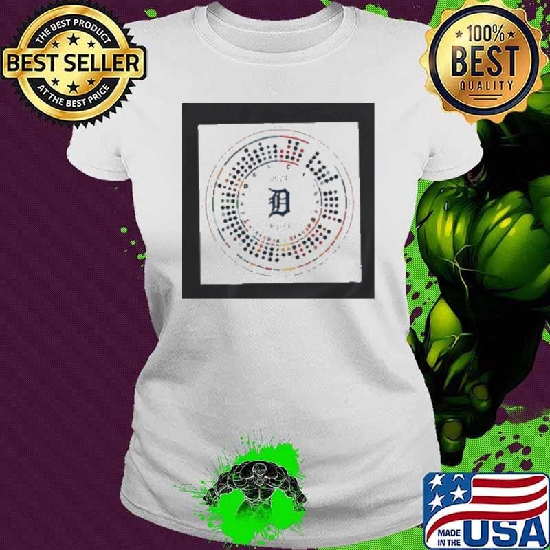 2024 Detroit Tigers are MLB 80 73 RepDetroit and HeadToHead Ladies tee