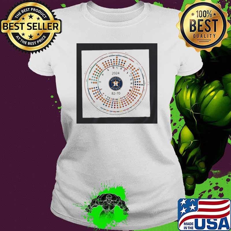 2024 Houston Astros are MLB 82 70 Relentless and HeadToHead Ladies tee