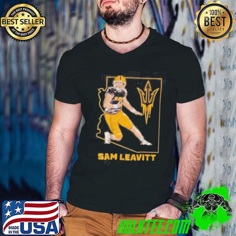 ASU Football Sam Leavitt State Star Arizona State Sun Devils shirt