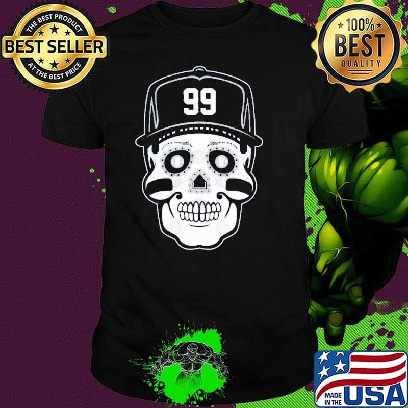 Aaron Judge American professional baseball outfielder Sugar Skull T-Shirt