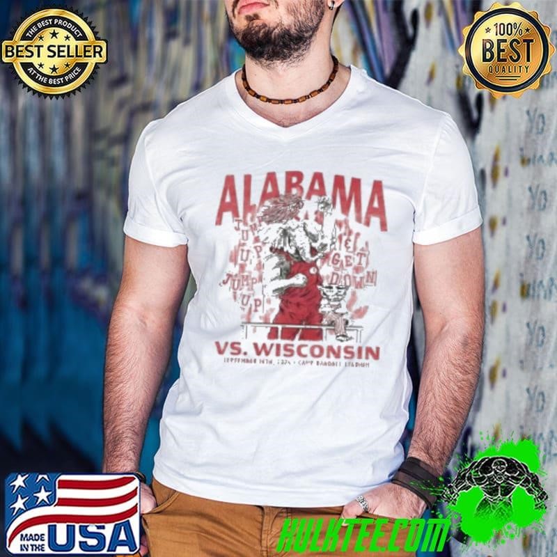 Alabama Vs Wisconsin 2024 Camp Randall Stadium Shirt