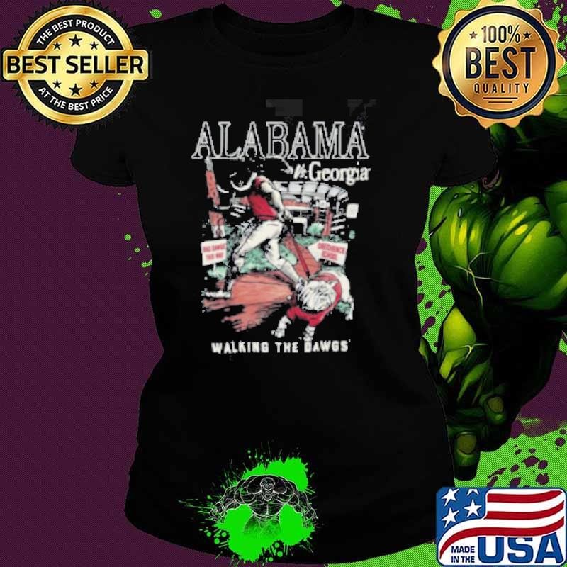 Alabama vs Georgia Gameday 2024 Walking The Dawgs Shirt