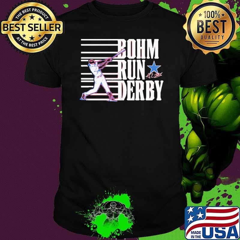 Alec Bohm Run SIgnature American professional baseball third baseman T-Shirt