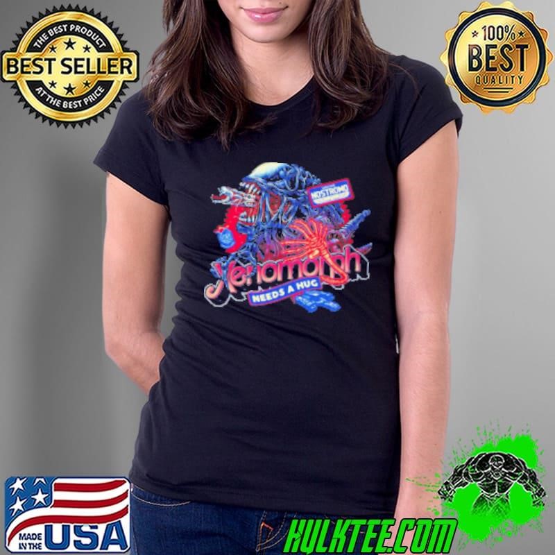 Alien movies and Barbie Xenomorph needs a hug Ladies Tee