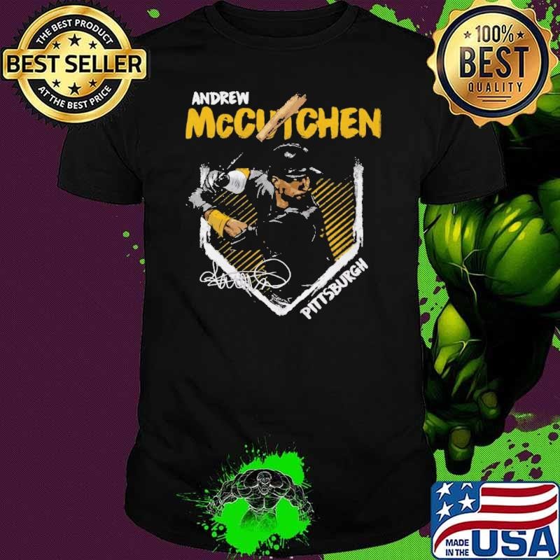 Andrew McCutchen Pittsburgh Base American professional baseball outfielder T-Shirt