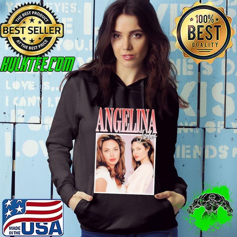 Angelina Jolie American actress filmmaker humanitarian Retro Hoodie