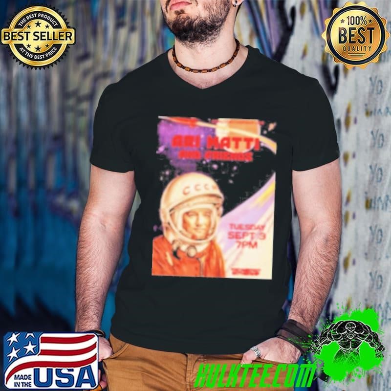 Ari Matti And Friends Sept 3 2024 Comedy Mothership In Austin TX Poster Guys V Neck