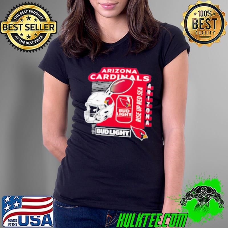 Arizona Cardinals Bud Light Rise Up Red Sea Shirt
