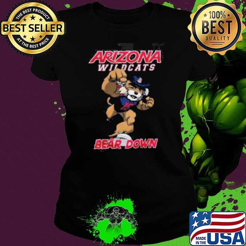 Arizona Wildcats Football Team Class Of 2024 Bear Down Mascot Shirt