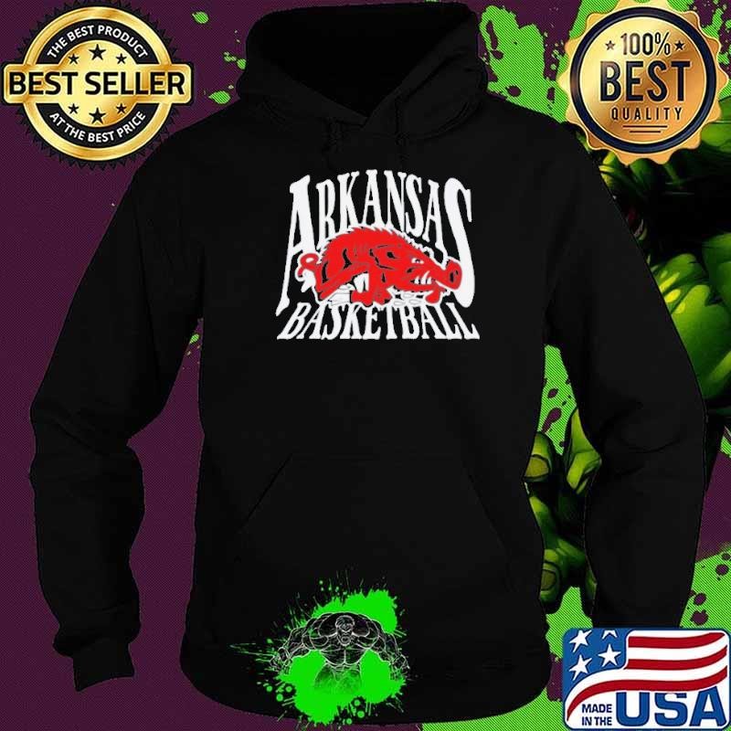 Arkansas Razorbacks basketball NCAA logo graphic Hoodie