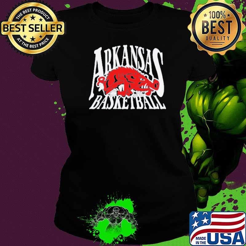 Arkansas Razorbacks basketball NCAA logo graphic shirt