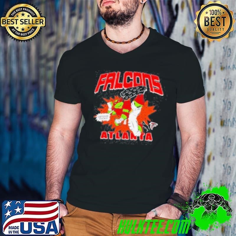 Atlanta Falcons Ninja Turtles Raphael defense dudes Shirt
