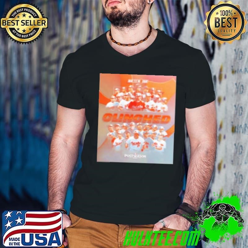 Baltimore Orioles Be The Noise Postseason 2024 Clinched Shirt