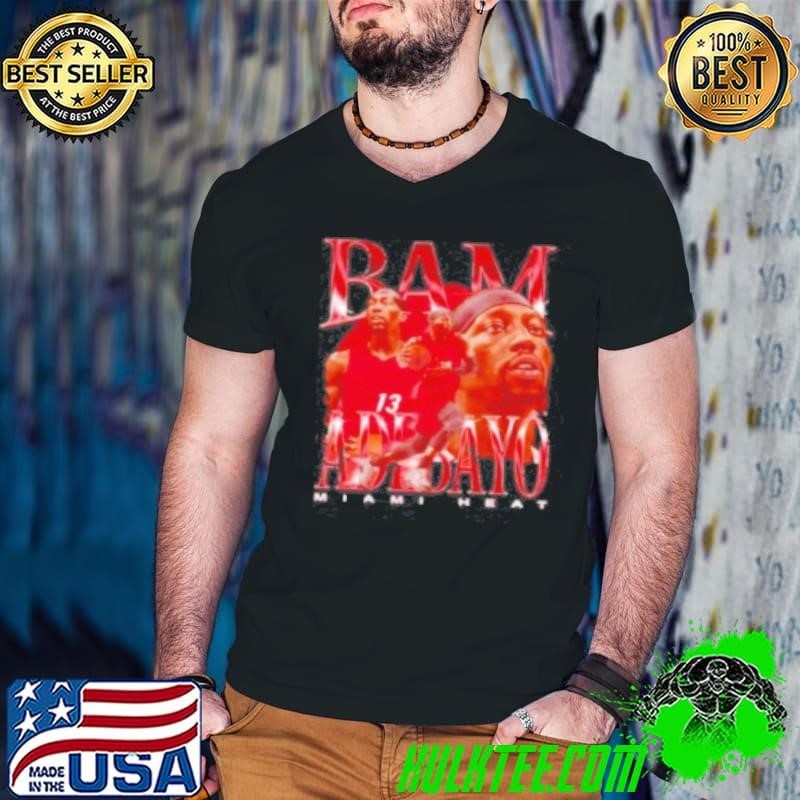 Bam Adebayo Miami Heat Vintage Graphic Shirt
