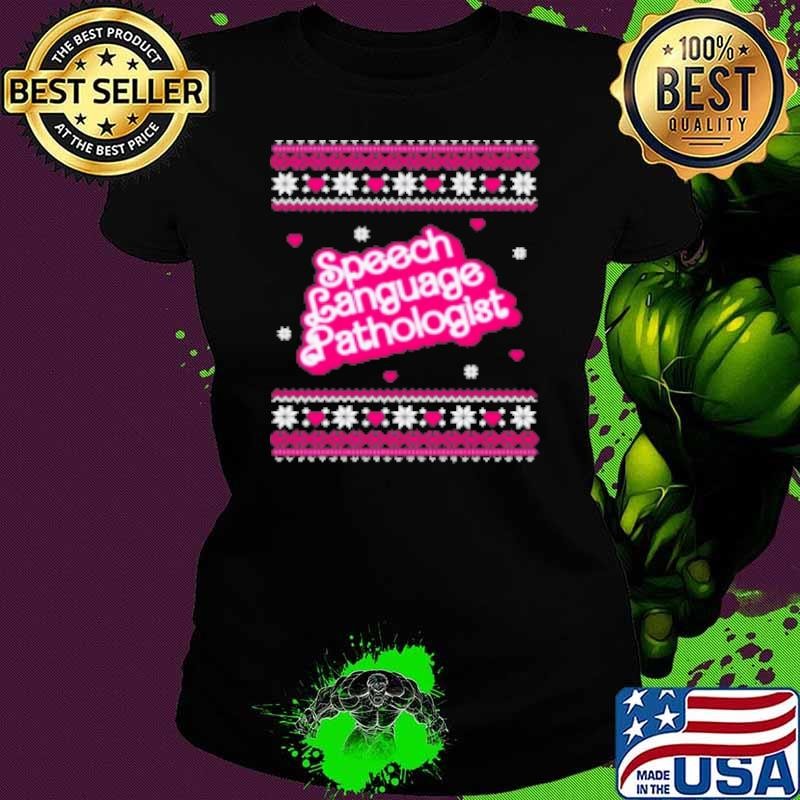 Barbie Speech Language Pathologist Christmas 2024 Shirt