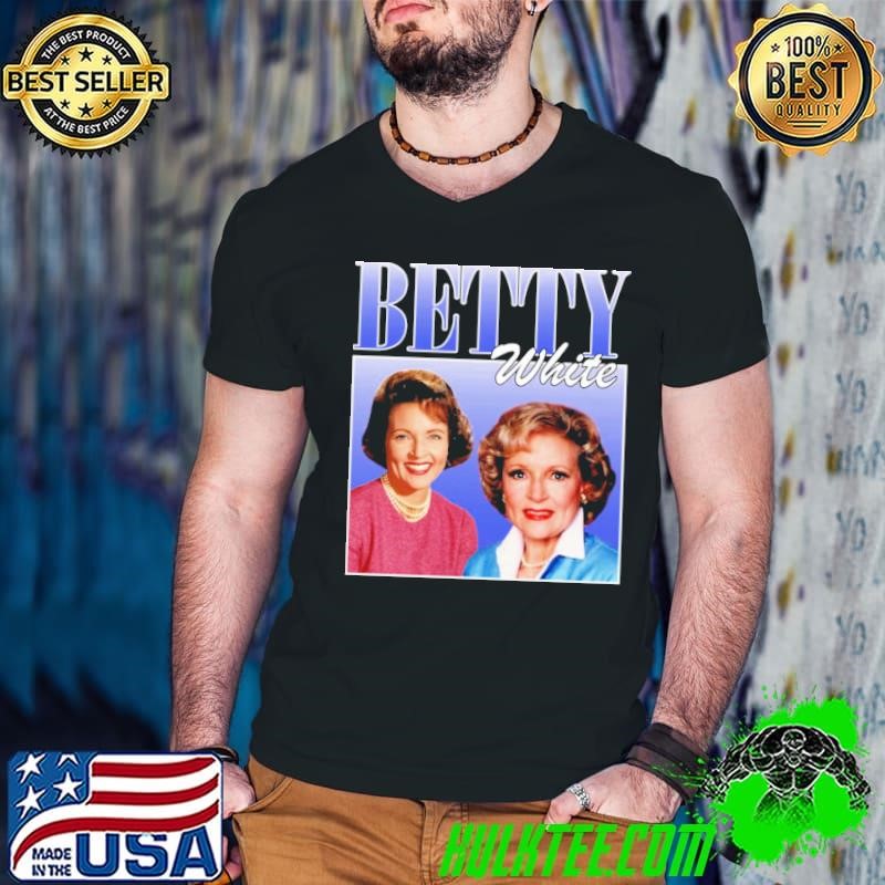Betty White American actress and comedian Retro T-Shirt