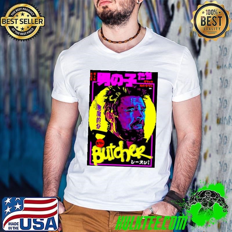Billy Butcher The Boys Colorful shirt