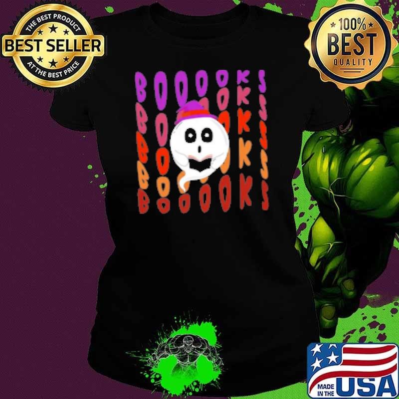 Booooks Reading Halloween Shirt