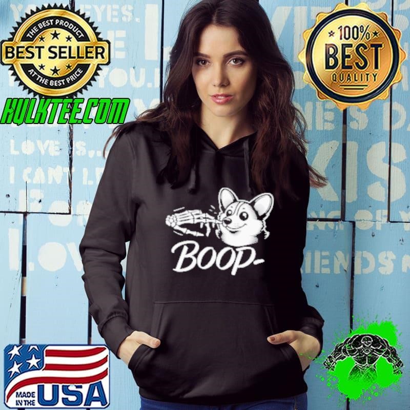 Boop Halloween Corgi Funny Corgi Halloween Hoodie