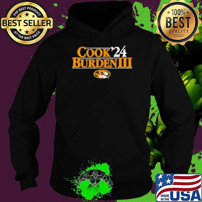 Brady Cook and Luther Burden III 2024 Missouri Tigers football Hoodie