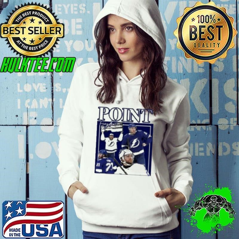 Brayden Point Tampa Bay Lightning Player Collage Hoodie