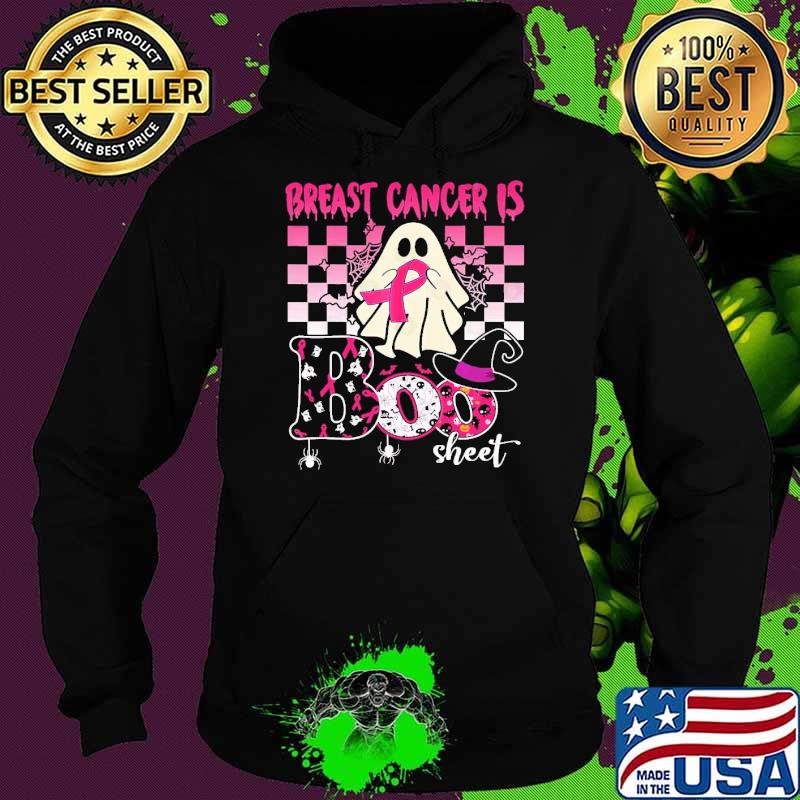 Breast Cancer Is Boo Sheet Halloween Breast Cancer Awareness T-Shirt