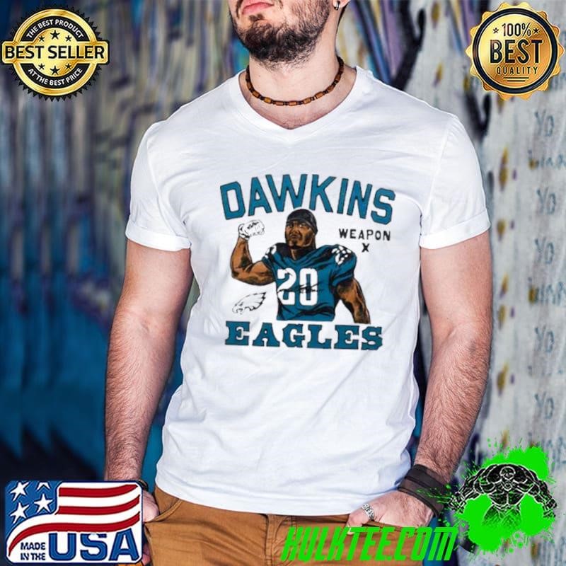 Brian Dawkins Weapon X eagles shirt