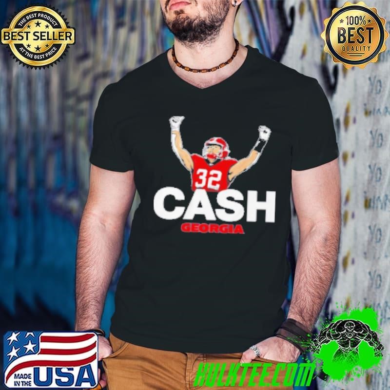 Cash Jones Georgia Bulldogs NFL Player Shirt