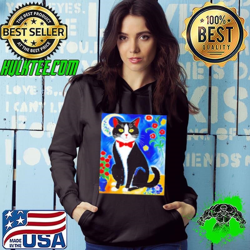 Cat Tuxedo Dream art graphic Hoodie