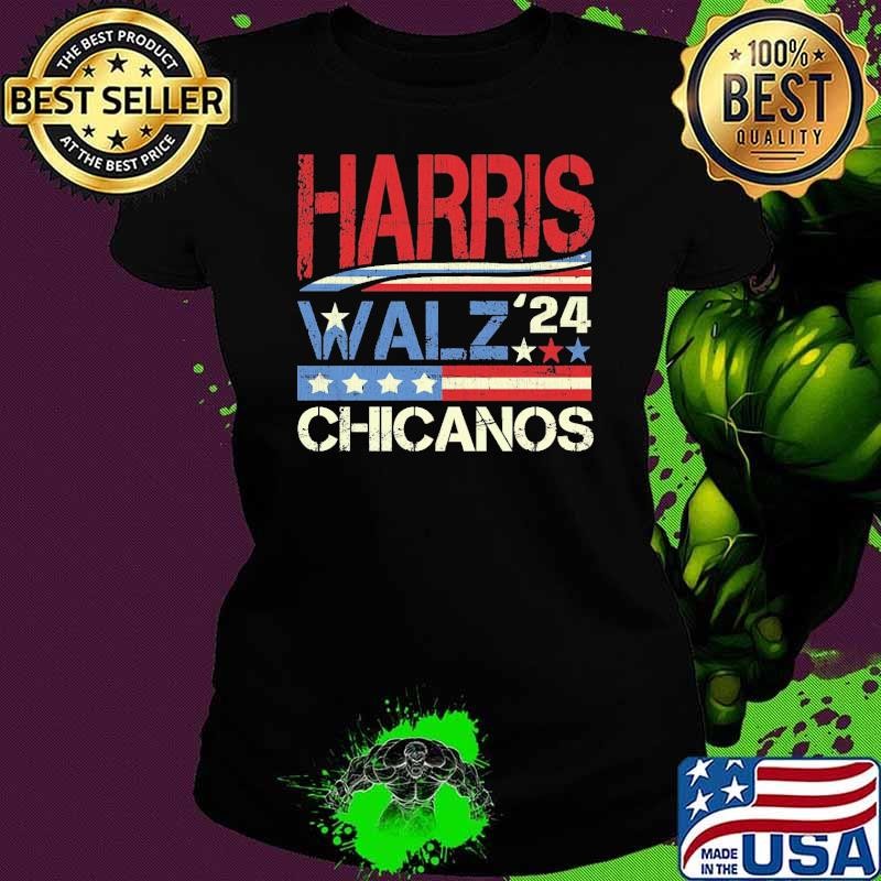 Chicanos for Harris Walz 2024 Presidential Election Kamala T-Shirt