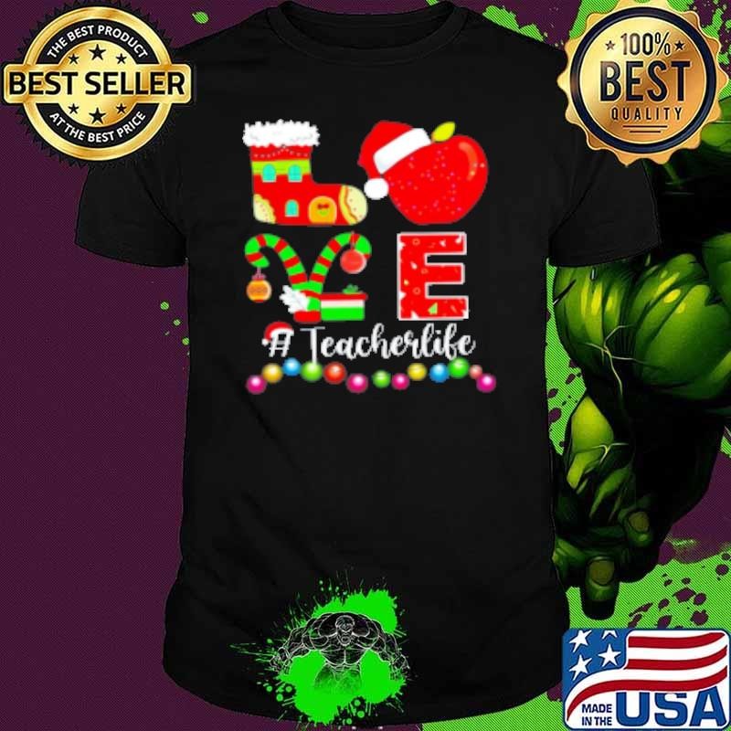 Christmas Love Teacherlife Unisex