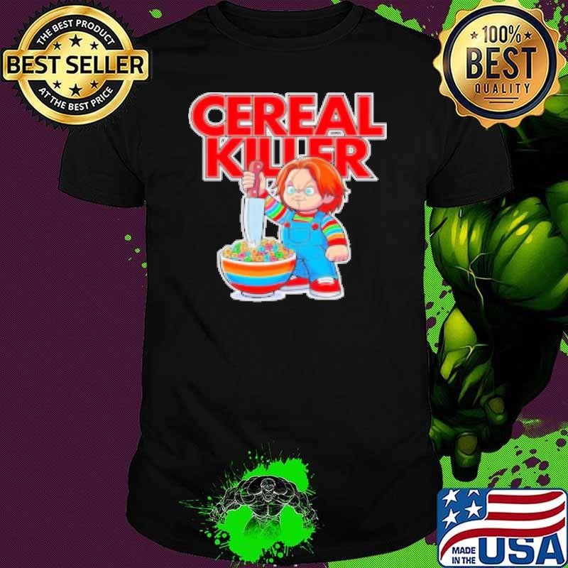 Chucky Cereal Killer Wanna Play Halloween Shirt