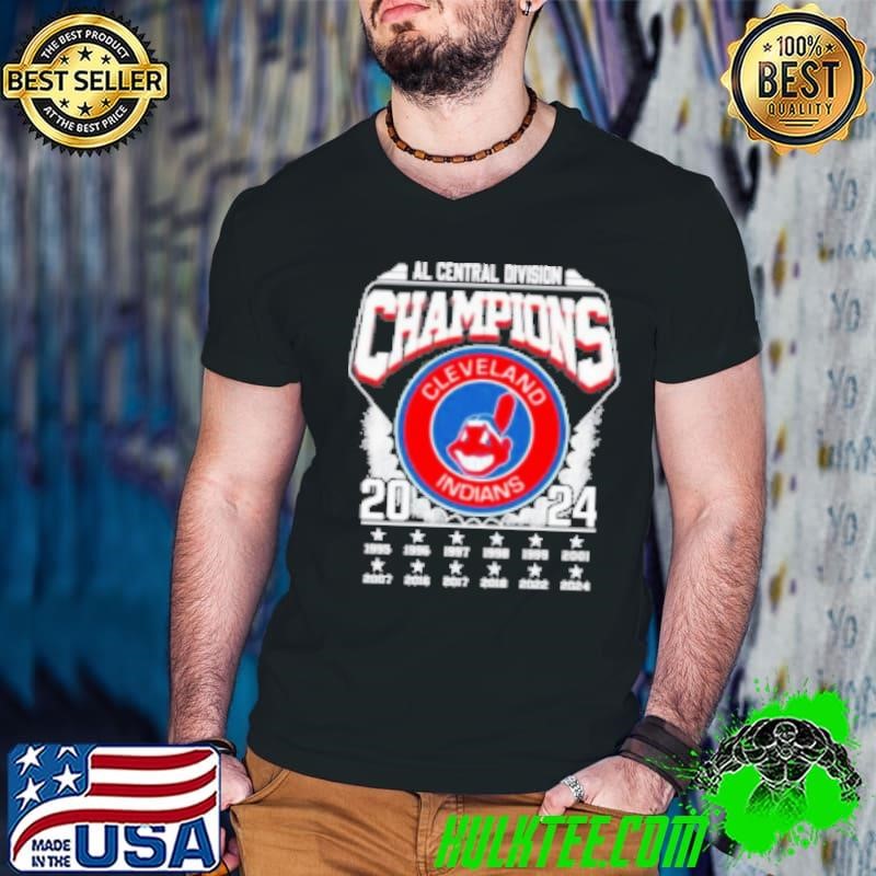 Cleveland Indians AL Central Division Champions 2024 Cleveland Guardians Shirt