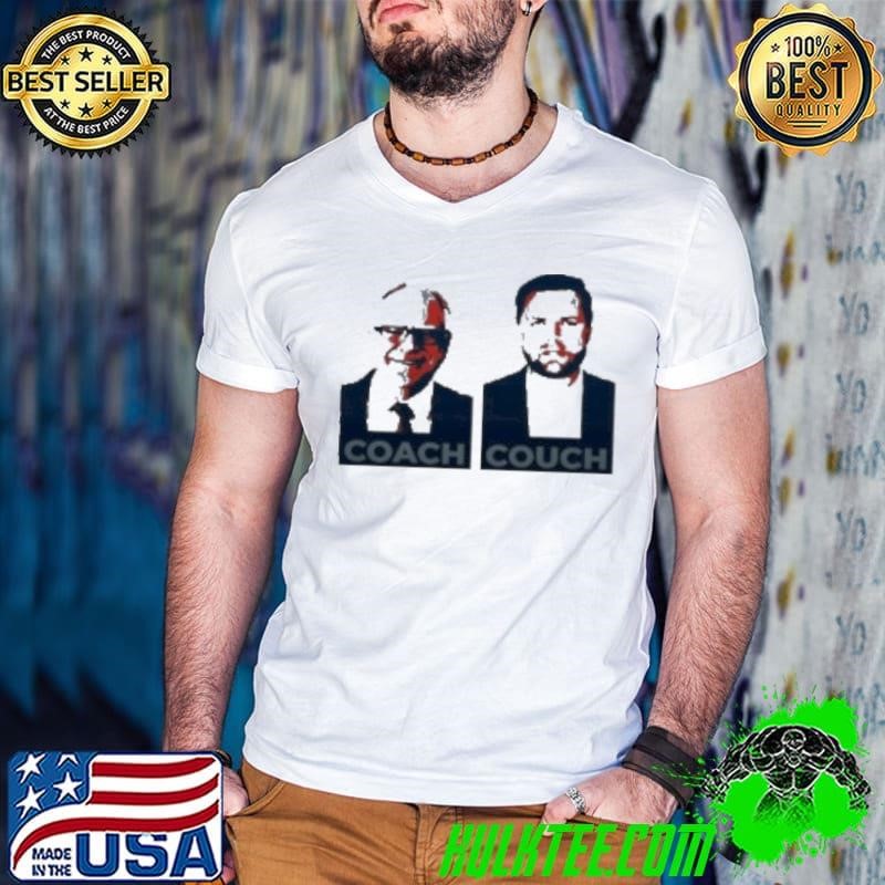 Coach Tim Walz Couch JD Vance Guys V Neck