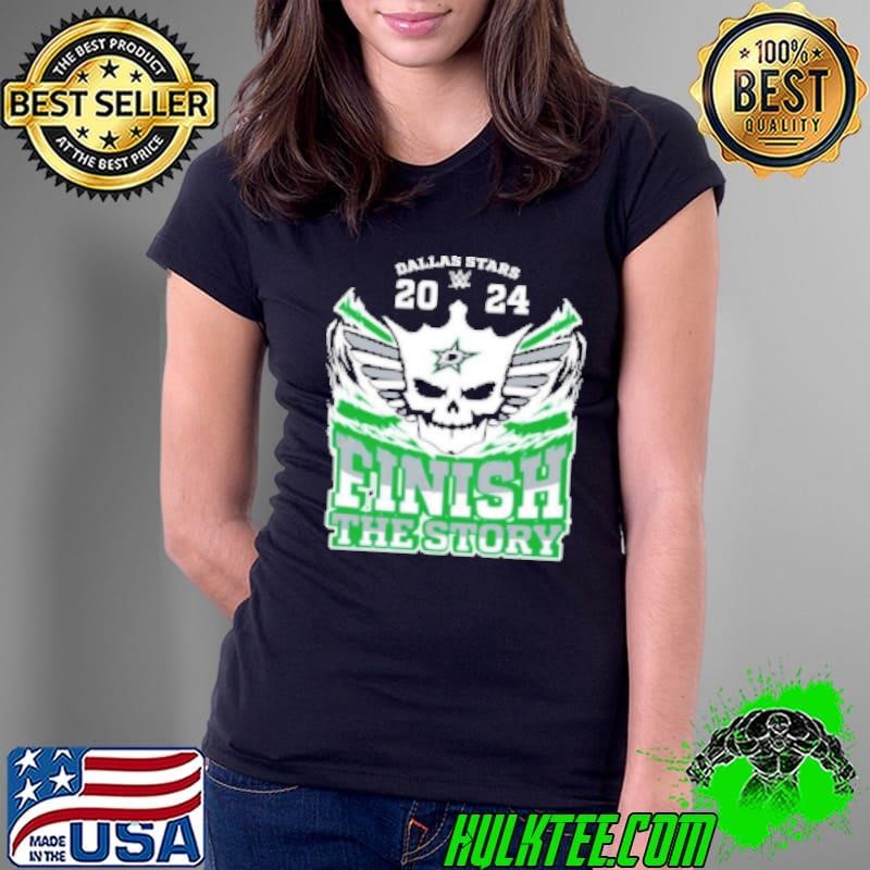 Cody Rhodes X Dallas Stars 2024 Finish The Story Shirt