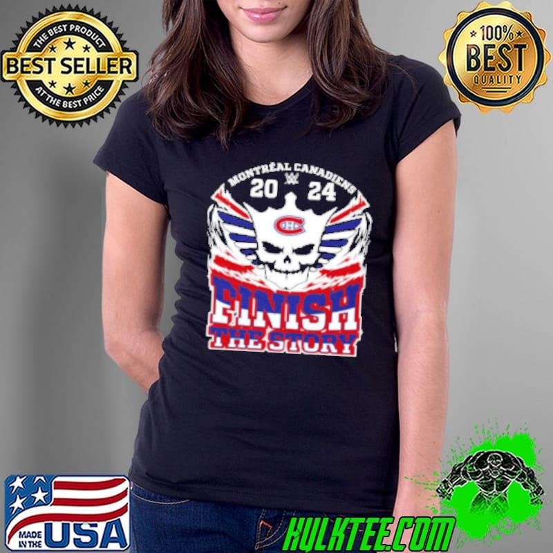 Cody Rhodes X Montreal Canadiens 2024 Finish The Story Shirt