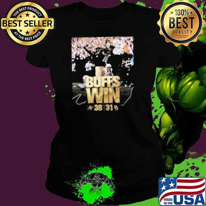 Colorado Buffaloes Win 38 31 Baylor Football 2024 Final Score Ladies tee