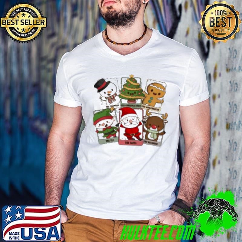 Cute Christmas Card Teacher Shirt