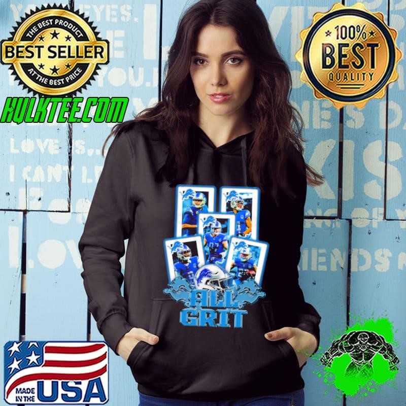 Detroit Lion Team All Grit professional American football team T-Shirt