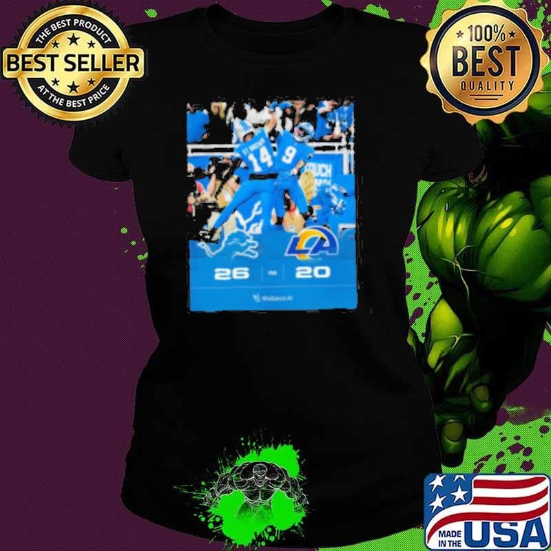 Detroit Lions Win 26 20 Arizona Cardinals 2024 Battle NFL Week 3 Shirt