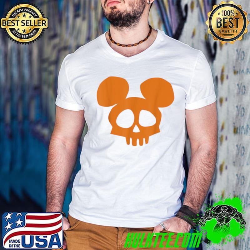 Disney Mickey Mouse Skull Halloween Shirt