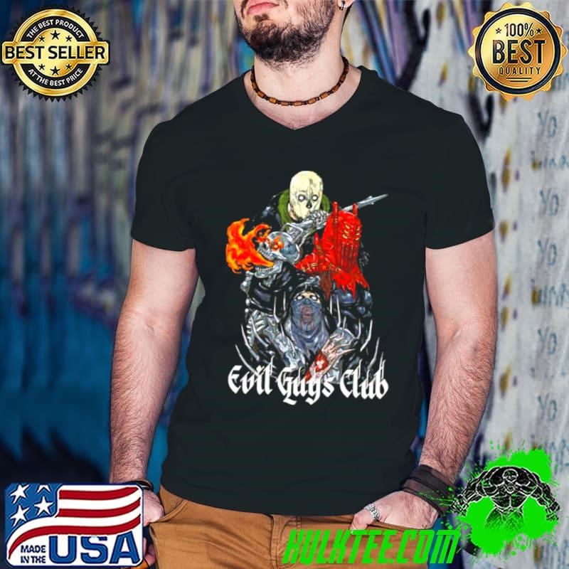 Evil Guys Club Halloween Monsters Guys V Neck