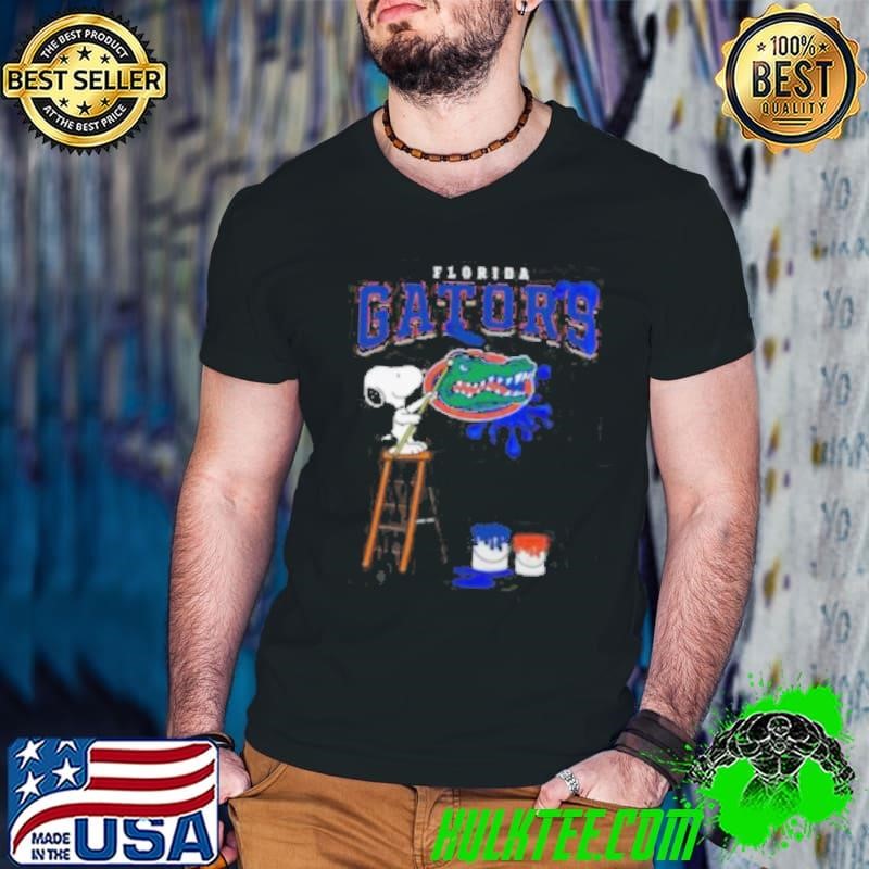 Florida Gators Snoopy Painting Shirt
