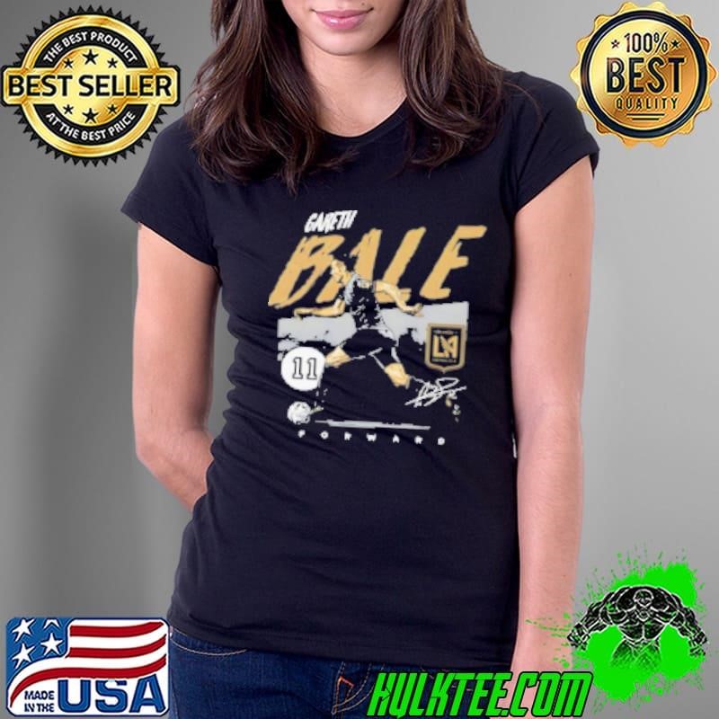 Gareth Bale Los Angeles Football Club player forward signature Ladies Tee