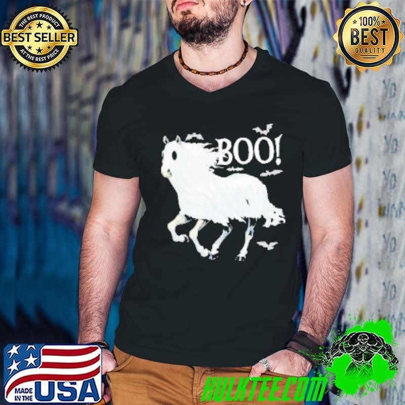 Ghost Horse Boo Halloween Shirt