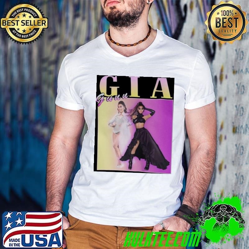 Gia Gunn Vintage Retro Design shirt