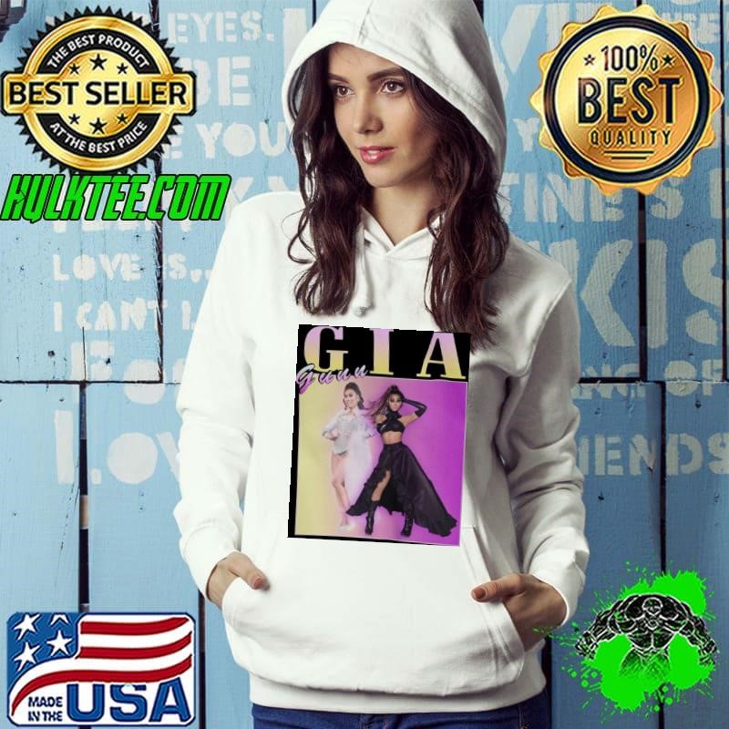 Gia Gunn Vintage Retro Design Hoodie