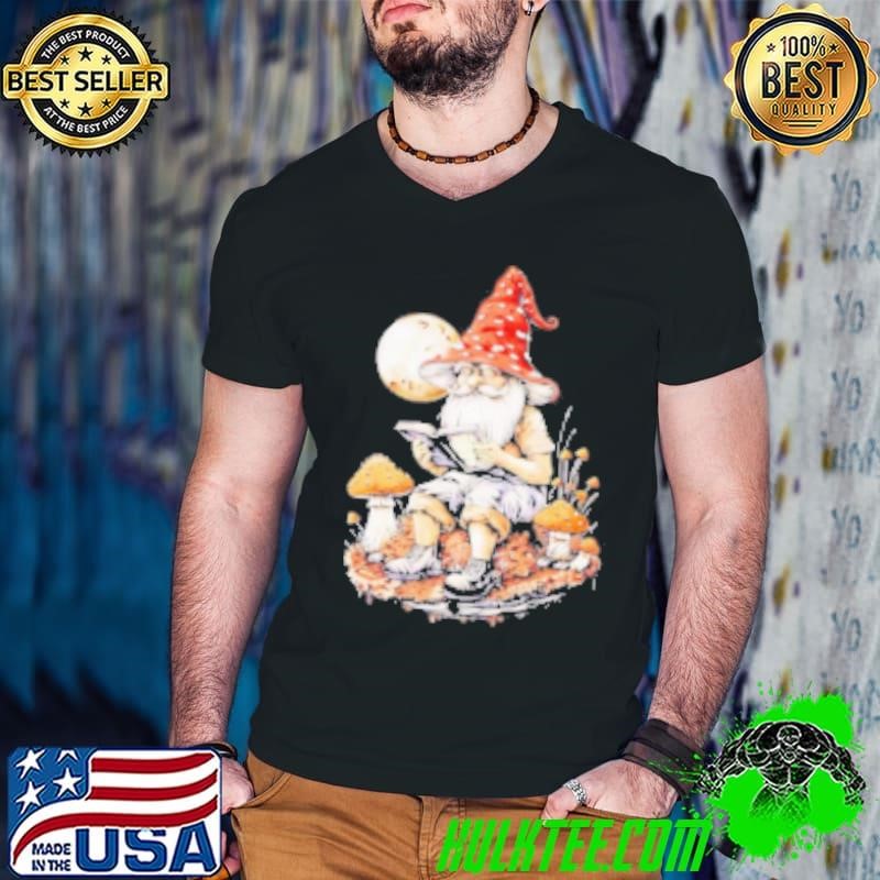 Gnome Pondering Knome Christmas retro Shirt
