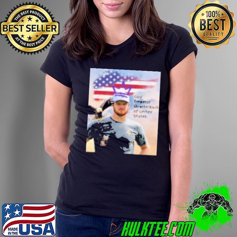 God Emperor Quarterback Of United States Shirt
