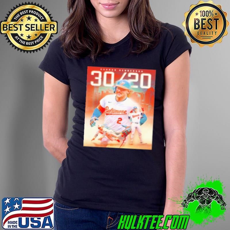 Gunnar Henderson Baltimore Orioles first career 30 20 poster Shirt